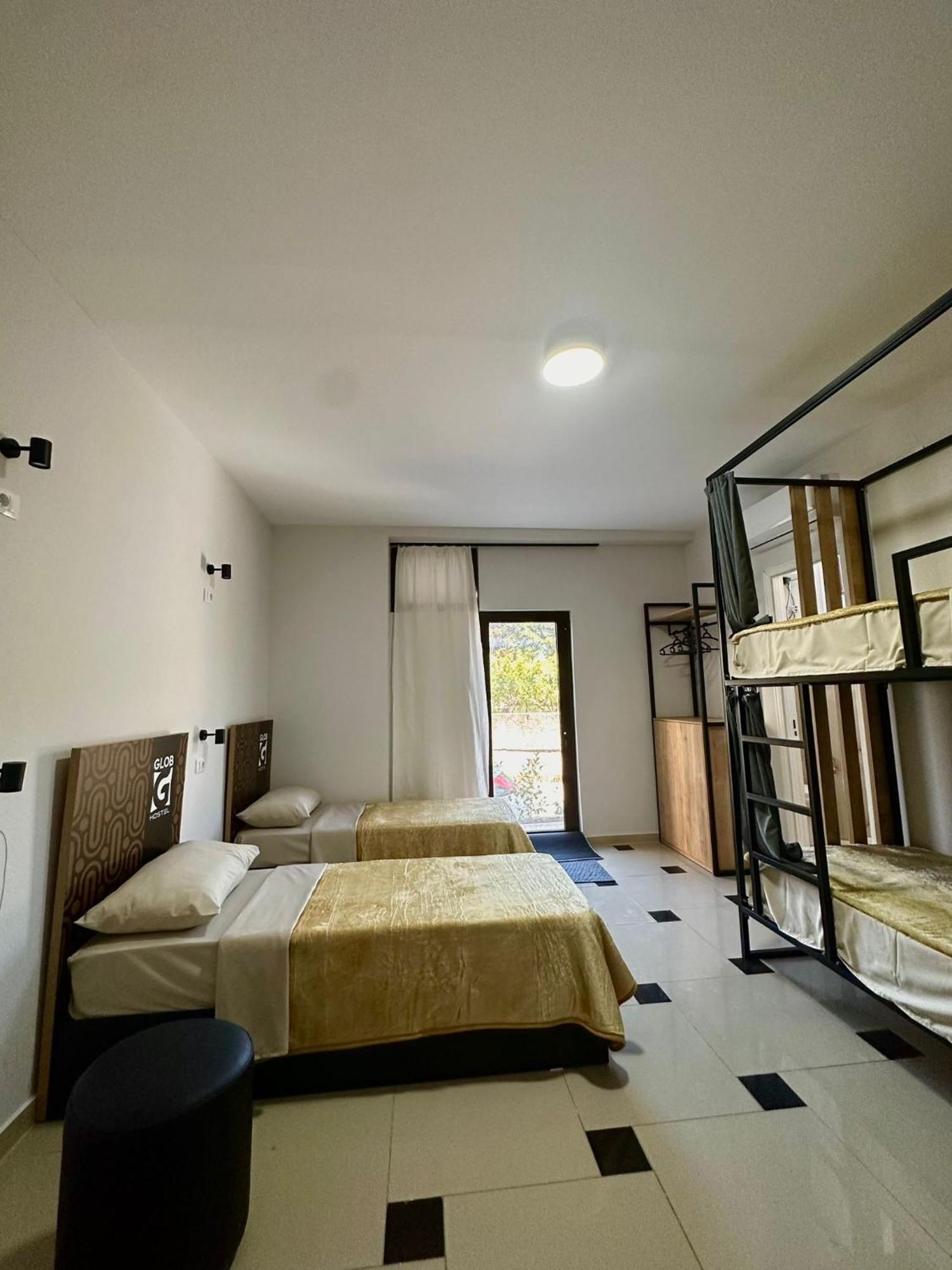 Budget Glob Hotel Shkodër Buitenkant foto